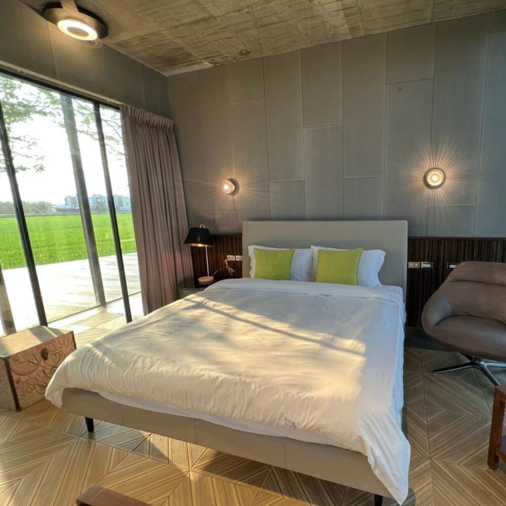 宜蘭水稻輕旅行-稻香民宿沐浴備品是使用Sunlife晨居的 Ink & Water 飯店民宿沐浴用品系列