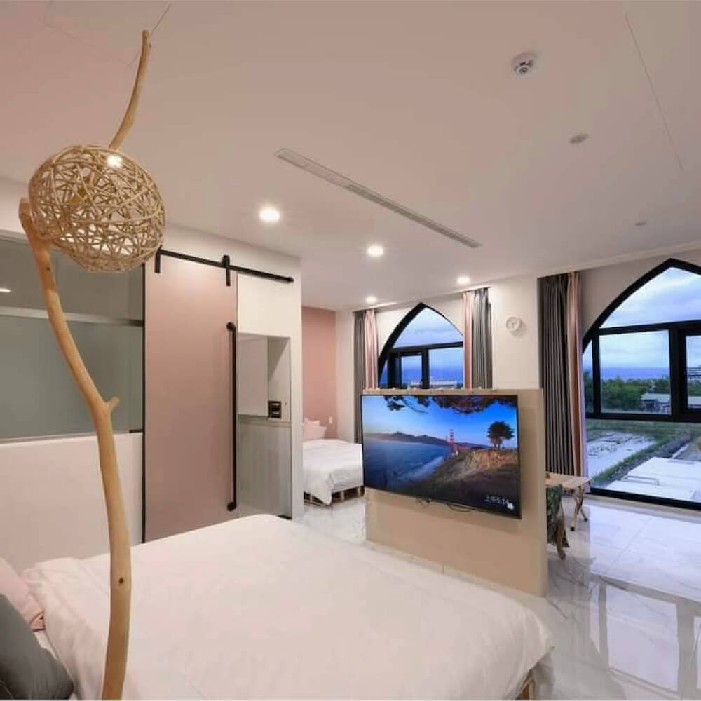 蘭哥德白色城堡民宿 White Castle 沐浴備品是使用Sunlife晨居的 SKIN + SODA 飯店民宿沐浴用品系列